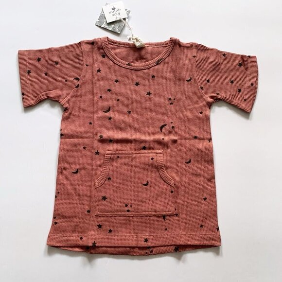 Kate Quinn Organics Kids Short Sleeve Boxy Kanga Tee 7 years - Picture 1 of 6